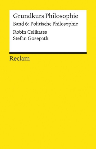 Buchcover und Innenansicht für das Buch: Grundkurs Philosophie / Politische Philosophie