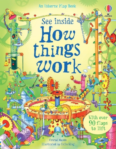 Buchcover und Innenansicht für das Buch: See Inside: How Things Work