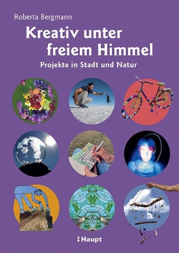 Buchcover und Innenansicht für das Buch: Kreativ unter freiem Himmel