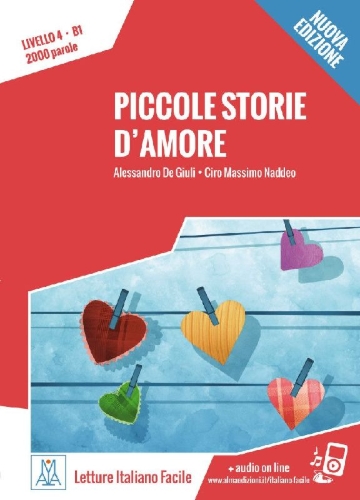 Buchcover und Innenansicht für das Buch: Piccole storie d'amore. Livello 4. - Nuovo Edizione