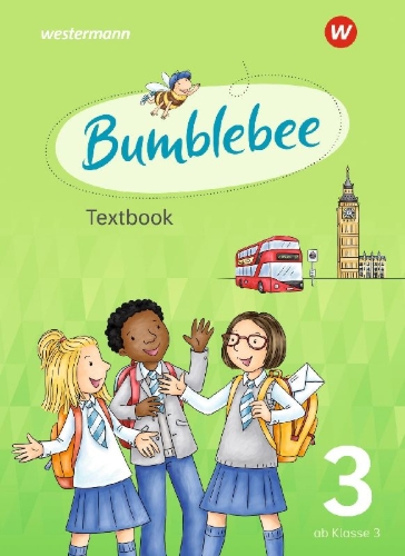 Buchcover und Innenansicht für das Buch: Bumblebee 3. Textbook. Für das 3. / 4. Schuljahr