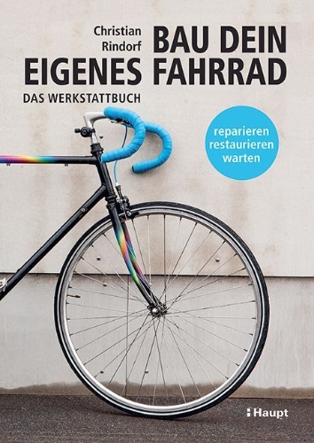 Buchcover und Innenansicht für das Buch: Bau dein eigenes Fahrrad