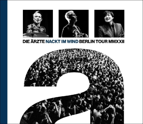 Buchcover und Innenansicht für das Buch: die ärzte: Nackt im Wind