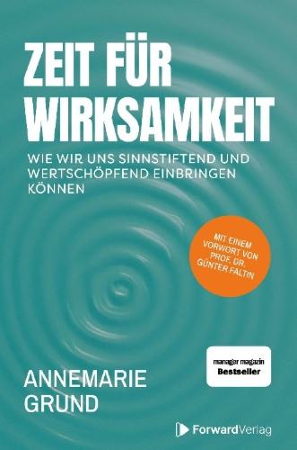 Buchcover und Innenansicht für das Buch: Zeit für Wirksamkeit