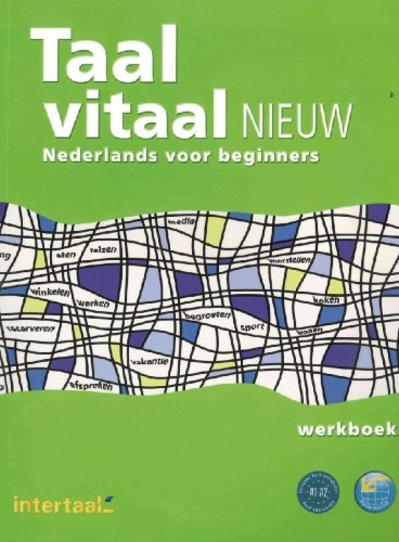 Buchcover und Innenansicht für das Buch: Taal vitaal nieuw. Arbeitsbuch