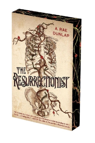 Buchcover und Innenansicht für das Buch: The Resurrectionist: Deluxe Stenciled Edges