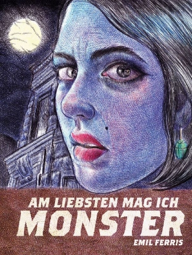 Buchcover und Innenansicht für das Buch: My Favorite Thing is Monsters