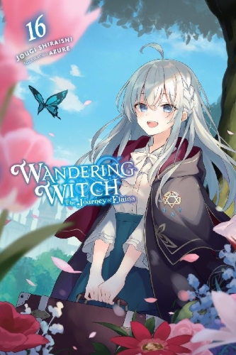 Buchcover und Innenansicht für das Buch: Wandering Witch: The Journey of Elaina, Vol. 16 (Light Novel)