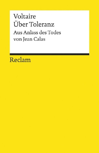 Buchcover und Innenansicht für das Buch: Über Toleranz