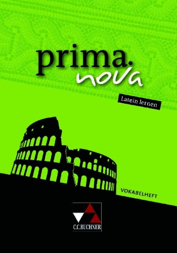 Buchcover und Innenansicht für das Buch: prima.nova Vokabelheft