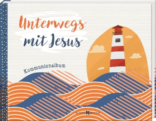 Buchcover und Innenansicht für das Buch: Unterwegs mit Jesus