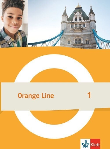 Buchcover und Innenansicht für das Buch: Orange Line 1. Schulbuch (fester Einband) Klasse 5