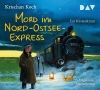 Buchcover und Innenansicht für das Buch: Mord im Nord-Ostsee-Express. Ein Küstenkrimi