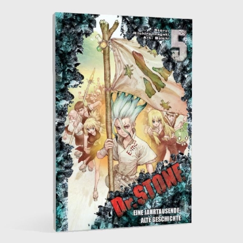 Buchcover und Innenansicht für das Buch: Dr. Stone
