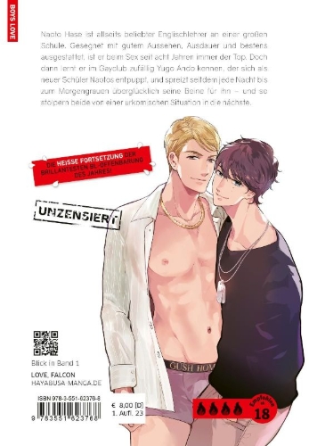 Buchcover und Innenansicht für das Buch: HACHINEN BURI NI KOI SHIMASU