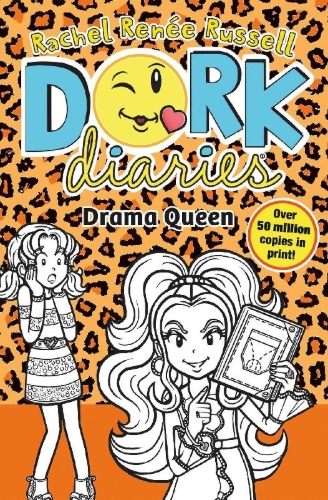 Buchcover und Innenansicht für das Buch: Dork Diaries 09: Drama Queen