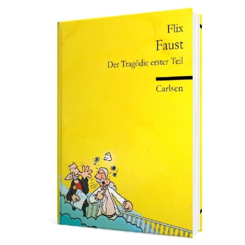 Buchcover und Innenansicht für das Buch: Flix: Faust