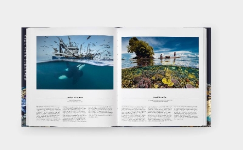 Buchcover und Innenansicht für das Buch: OZEANE - Die Welt der Meere