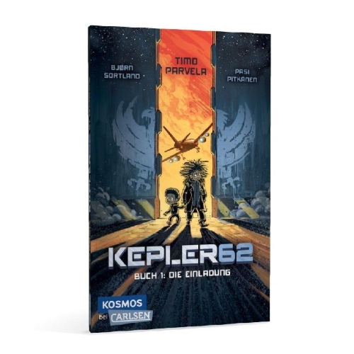 Buchcover und Innenansicht für das Buch: Kepler62 1: Die Einladung