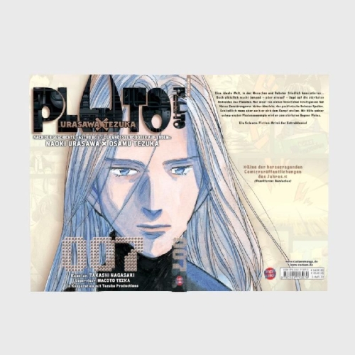 Buchcover und Innenansicht für das Buch: Pluto: Urasawa X Tezuka 07