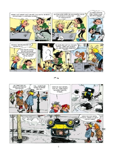 Buchcover und Innenansicht für das Buch: Gaston Neuedition 6: Ganz großer Unsinn