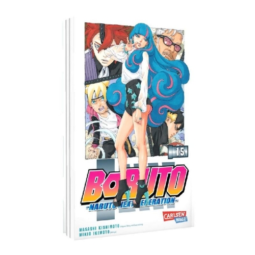 Buchcover und Innenansicht für das Buch: Boruto: Naruto next Generations