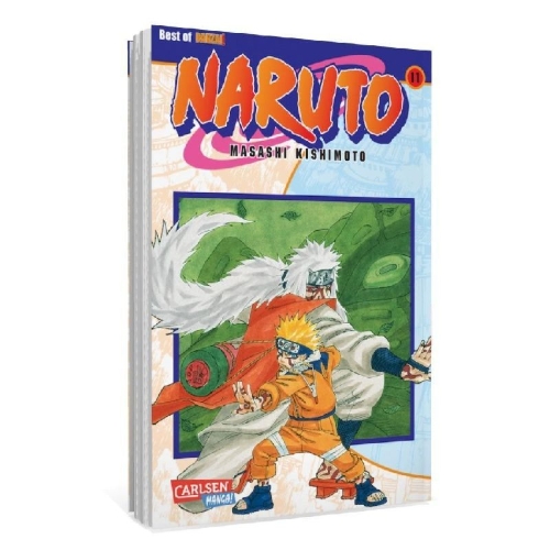 Buchcover und Innenansicht für das Buch: Naruto