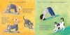 Buchcover und Innenansicht für das Buch: Turnen wie die Tiere - Yoga für Kinder