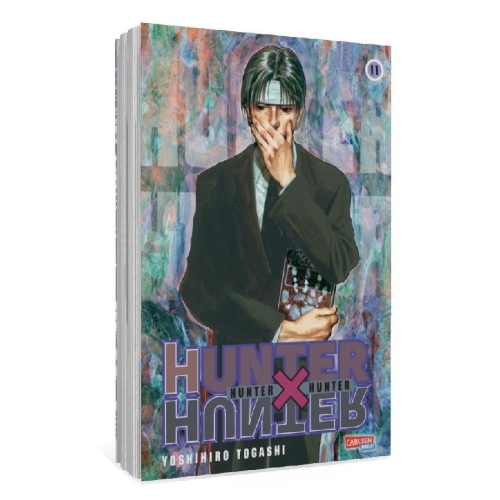 Buchcover und Innenansicht für das Buch: Hunter X Hunter