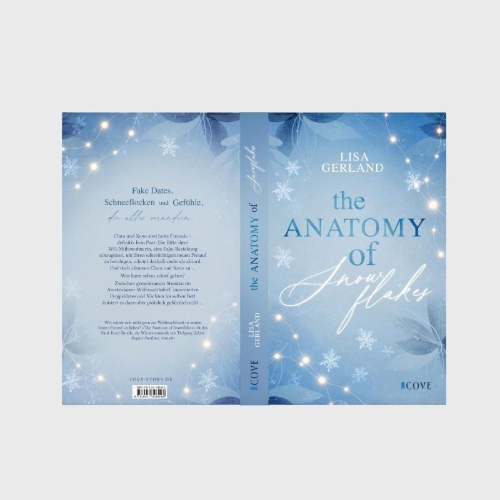 Buchcover und Innenansicht für das Buch: The Anatomy of Snowflakes