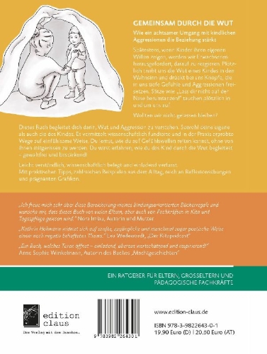 Buchcover und Innenansicht für das Buch: Gemeinsam durch die Wut