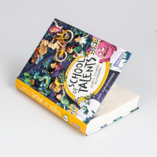 Buchcover und Innenansicht für das Buch: School of Talents 7: Siebte Stunde: Mutprobe!
