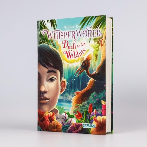 Buchcover und Innenansicht für das Buch: Whisperworld 7: Duell in der Wildnis