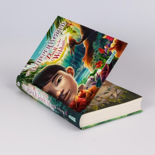 Buchcover und Innenansicht für das Buch: Whisperworld 7: Duell in der Wildnis