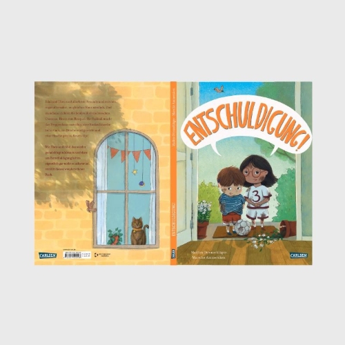 Buchcover und Innenansicht für das Buch: Entschuldigung!