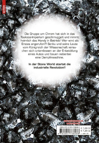 Buchcover und Innenansicht für das Buch: Dr. Stone