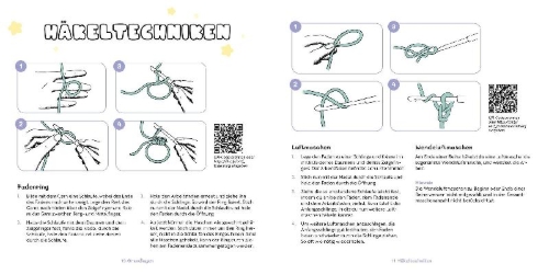 Buchcover und Innenansicht für das Buch: Cozy Crochet - Magical Cuties: Zauberhafte Amigurumis häkeln mit @crochetbyjanina