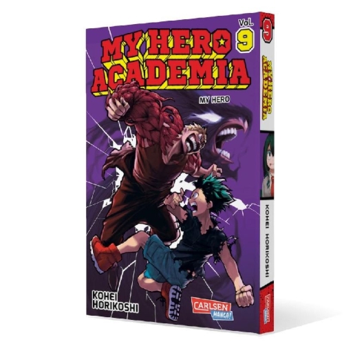 Buchcover und Innenansicht für das Buch: Boku no Hero Academia