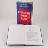 Buchcover und Innenansicht für das Buch: Sprache und Sein
