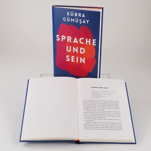 Buchcover und Innenansicht für das Buch: Sprache und Sein
