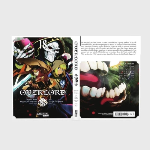 Buchcover und Innenansicht für das Buch: Overlord