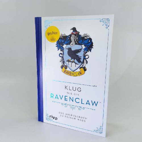 Buchcover und Innenansicht für das Buch: Harry Potter: Klug wie ein Ravenclaw