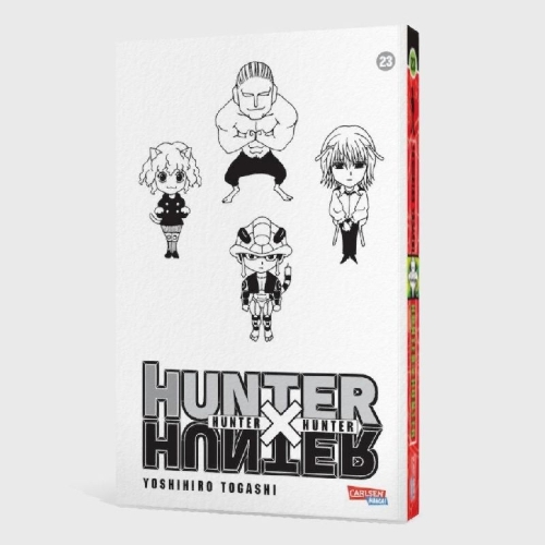 Buchcover und Innenansicht für das Buch: Hunter X Hunter