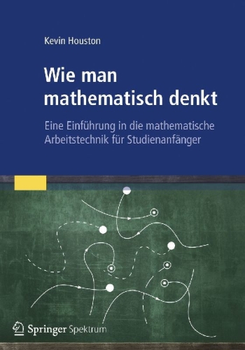 Buchcover und Innenansicht für das Buch: Wie man mathematisch denkt