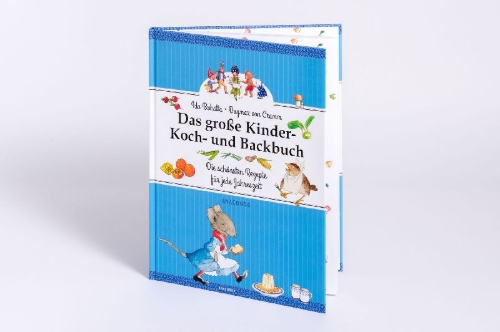 Buchcover und Innenansicht für das Buch: Das große Kinder-Koch- und Backbuch