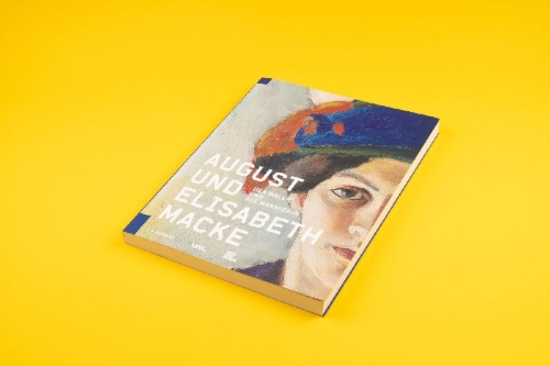 Buchcover und Innenansicht für das Buch: August und Elisabeth Macke
