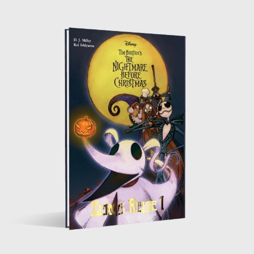 Buchcover und Innenansicht für das Buch: Tim Burton's The Nightmare Before Christmas