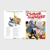 Buchcover und Innenansicht für das Buch: Mortadelo y Filemón. El plano de Alí-gusa-no
