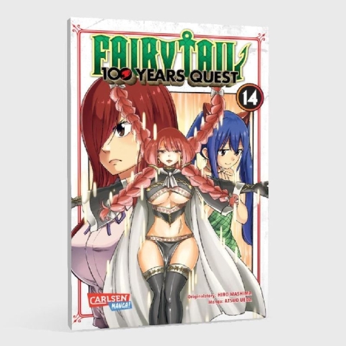 Buchcover und Innenansicht für das Buch: Fairy Tail: 100 Years Quest