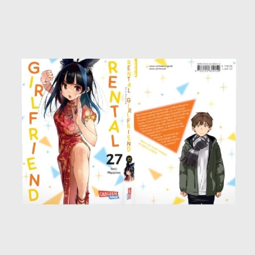 Buchcover und Innenansicht für das Buch: Kanojo, okarishimasu